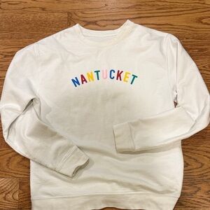 White Nantucket Men's Sweater